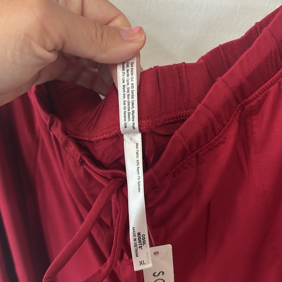 Soma Cool Nights Button Down Pajama Set - Picture 8 of 9